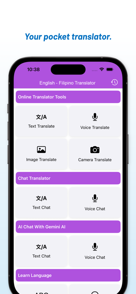 English - Filipino Translator screenshot 3