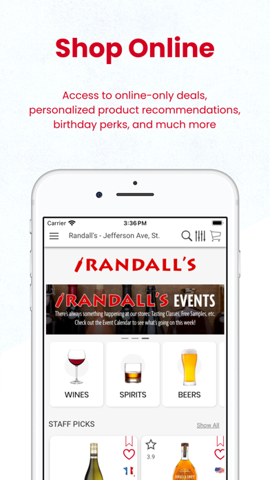 ShopRandalls Screenshot