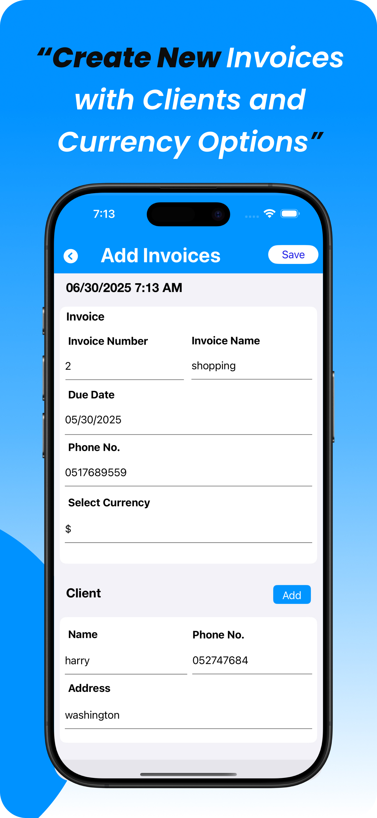 Simple Invoice - Receipt Maker