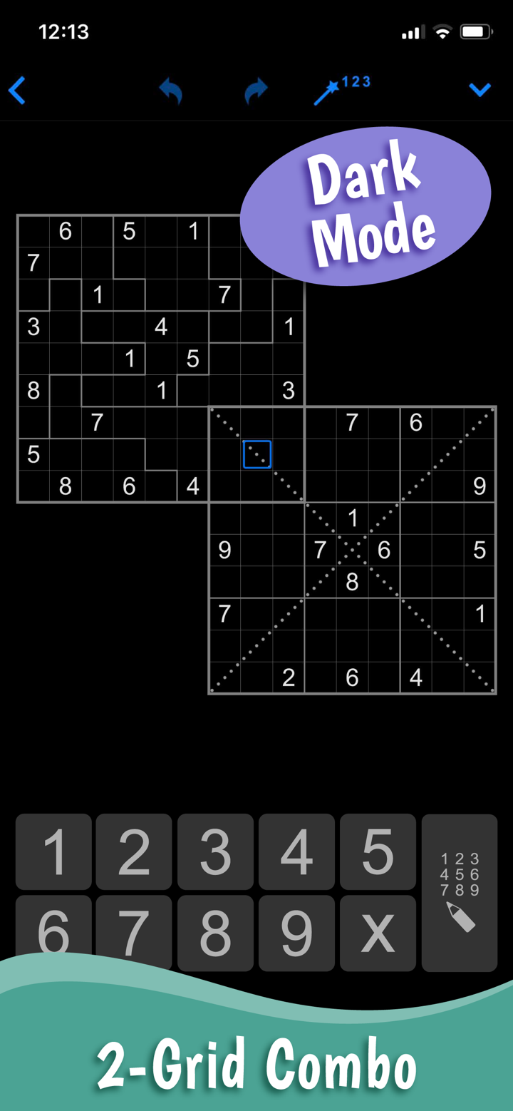MultiSudoku: Samurai Sudoku screenshot 4