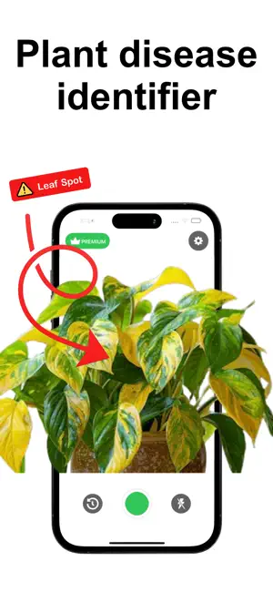 Plant disease identifier app screenshot 1