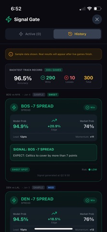 CourtQuant: Live Lines Screenshot 5 of 5