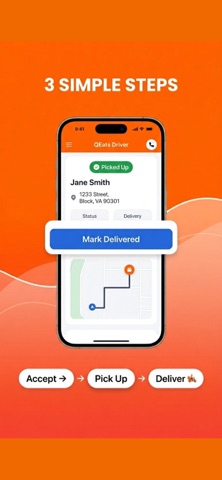 QEats Driver screenshot