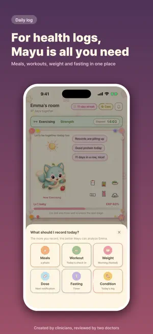Mayu - Diet & Calorie Tracker screenshot 2