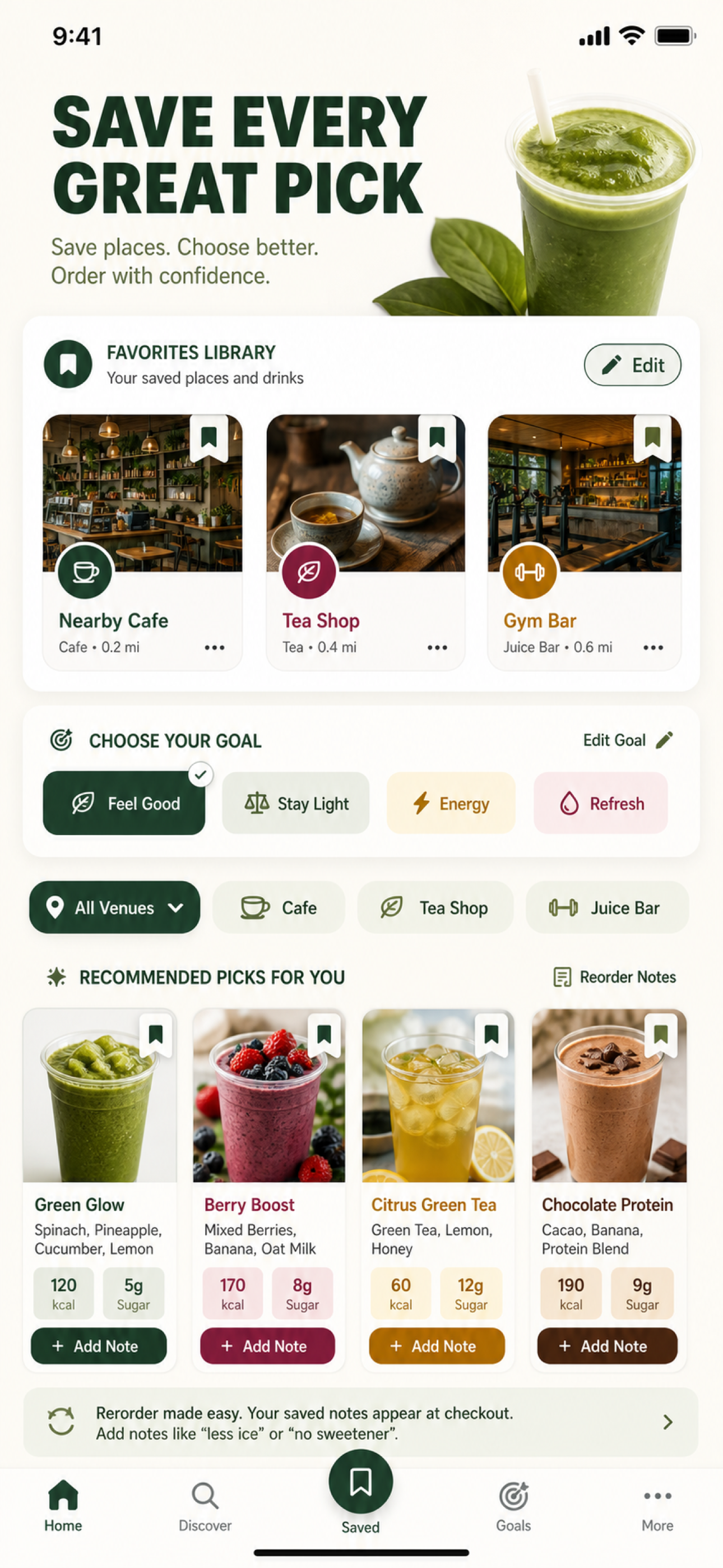 Healthy Drink Finder screenshot 8