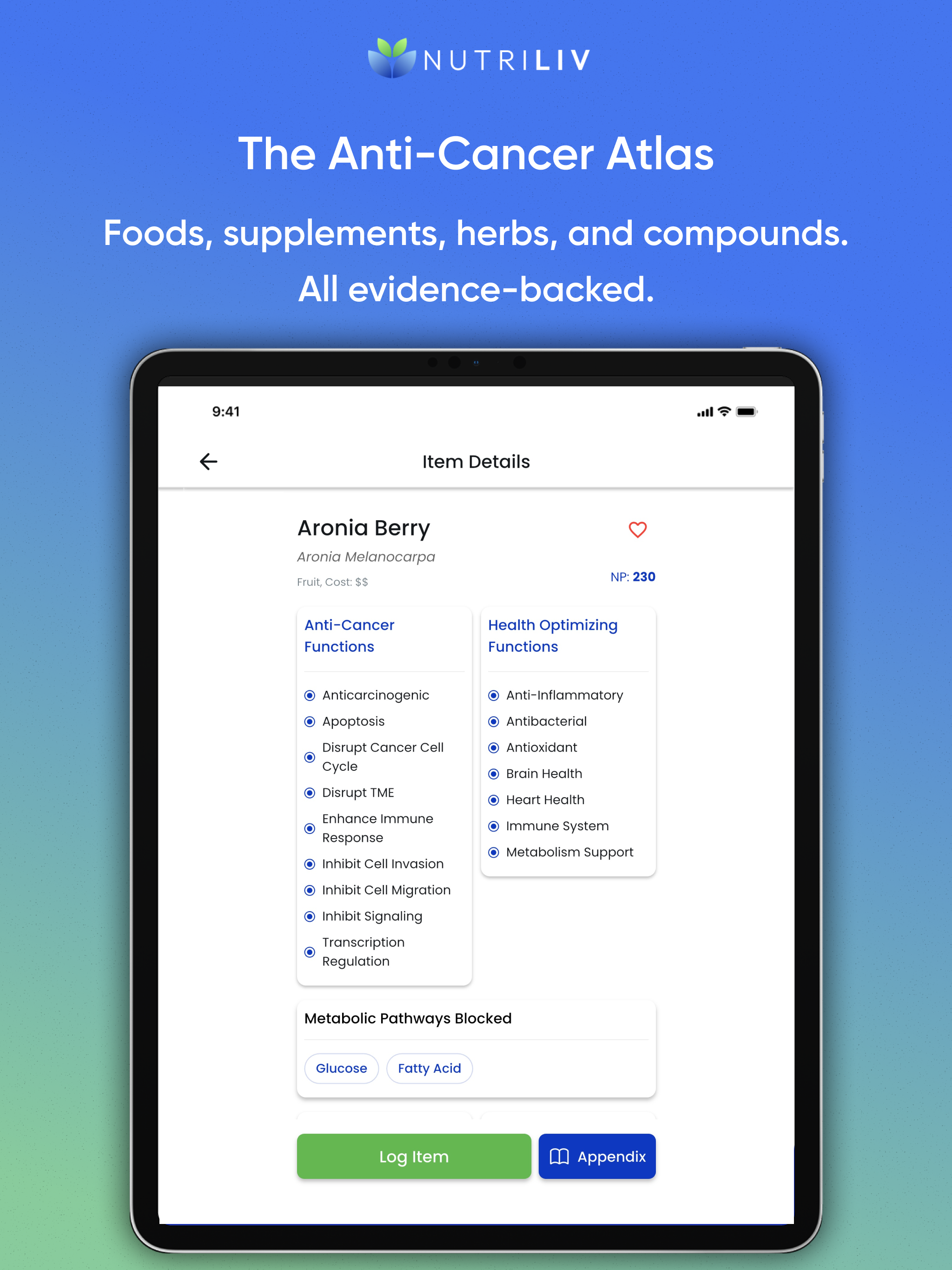 NutriLiv: Anticancer Nutrition