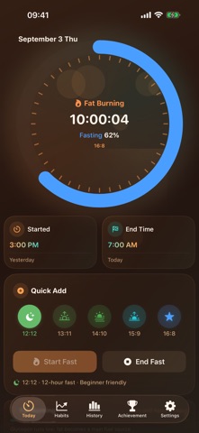 FastingKit - Fasting Tracker Screenshot 1 of 10