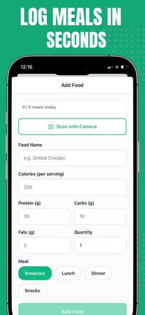 Calorie Tracker: Diet & Macros screenshot 2