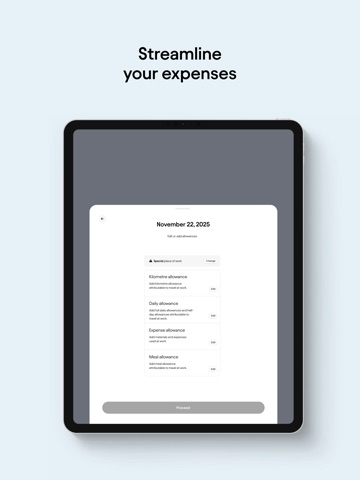 Truster Invoicing service iPad screenshot