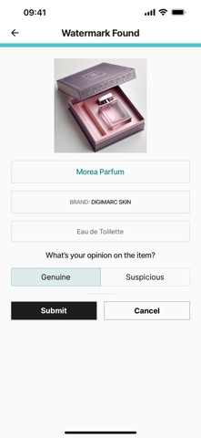 Digimarc Validate screenshot