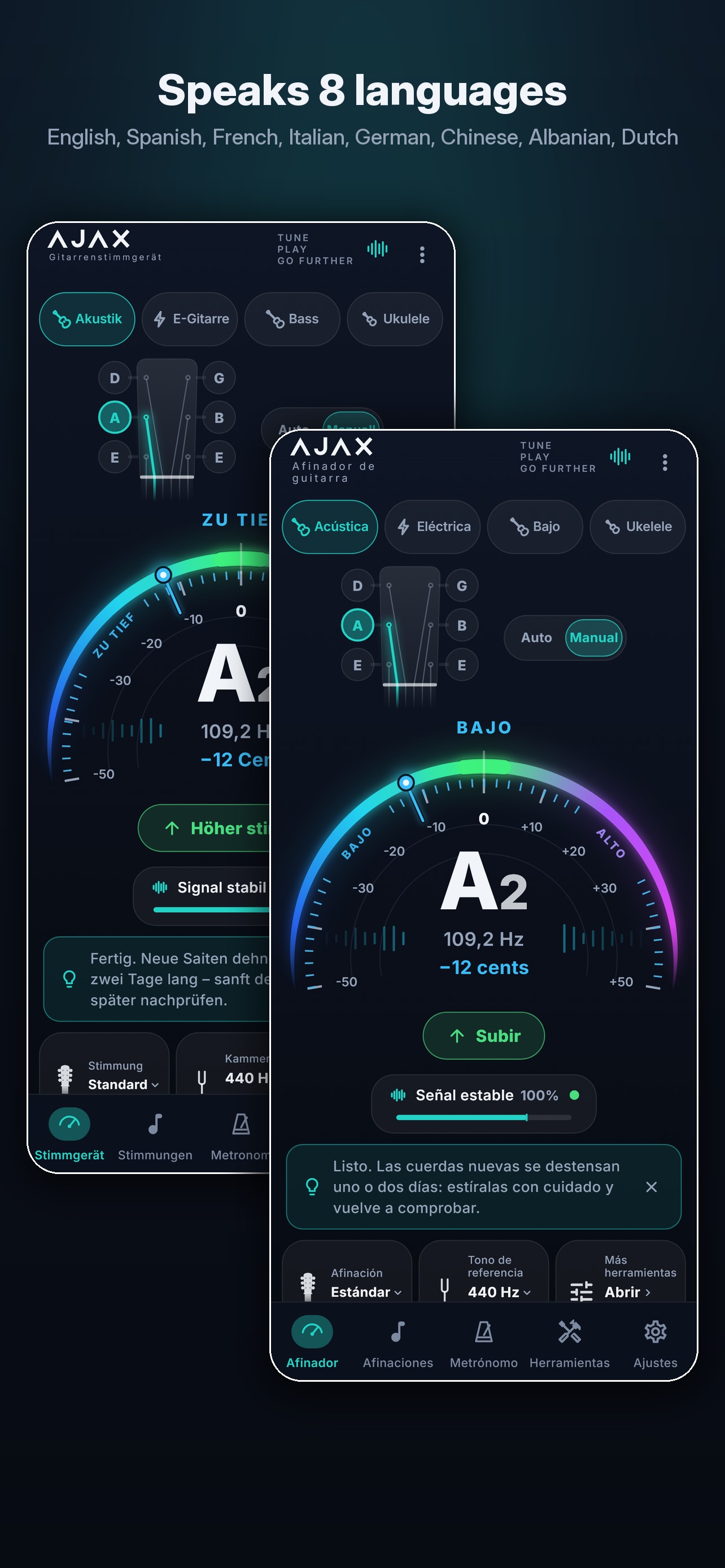 Screenshot 8 of Ajax Guitar Tuner