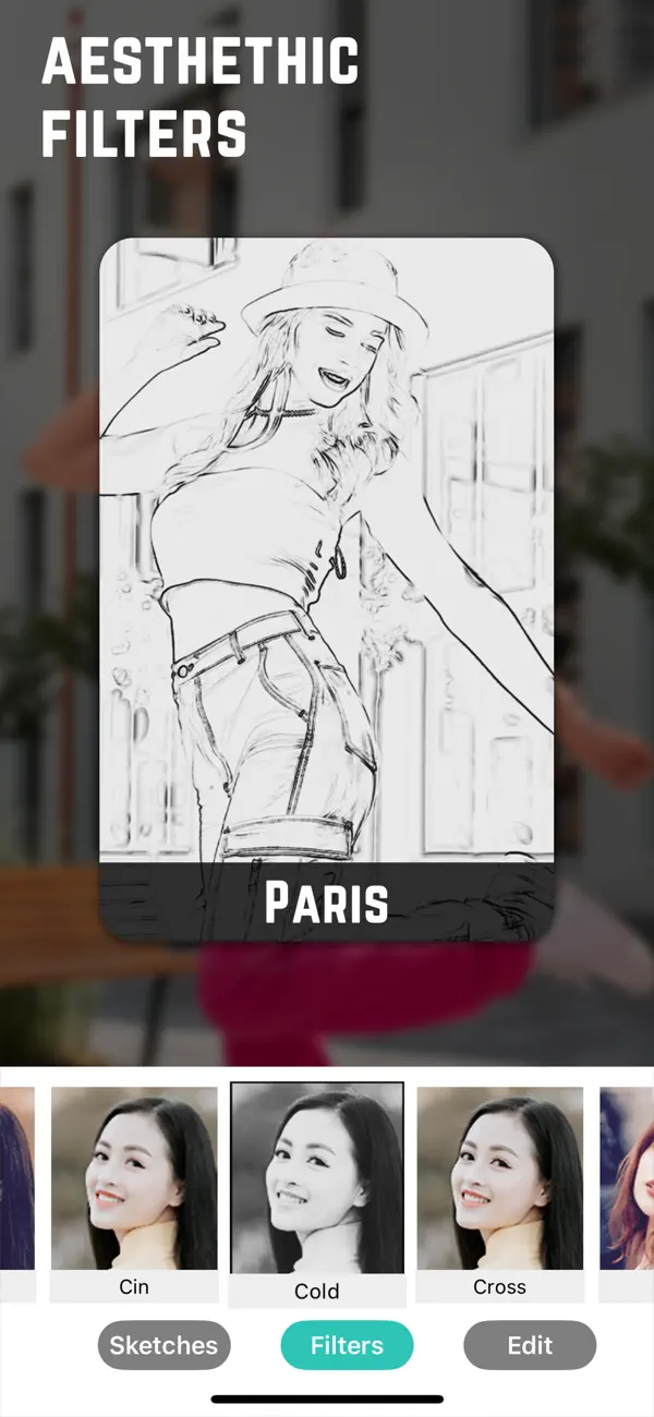 Screenshot #2 pour Cartoon Art Pics Photo Editor