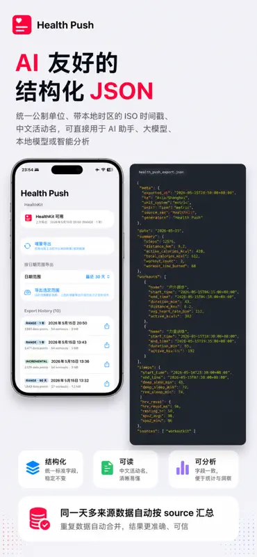 Health Push: Minimal Export screenshot 5 of 5
