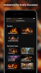 Winter Fireplace screenshot