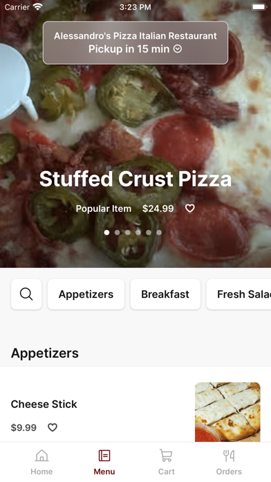 App screenshot