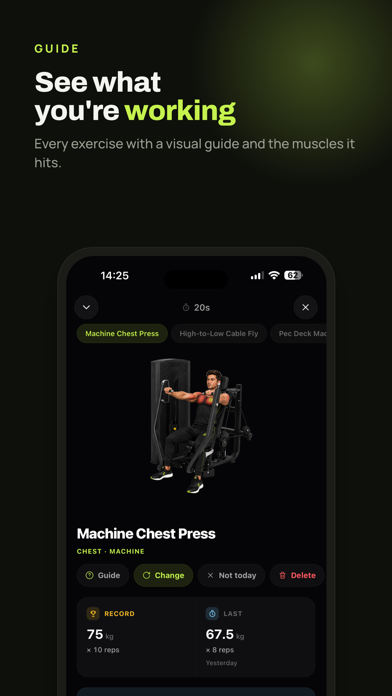 Brenzo - Workout Tracker Screenshot 4 of 7