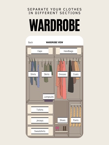 Locked: Virtual Wardrobe iPad screenshot