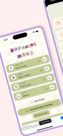 Dopamine Menu Screenshot 1 of 6