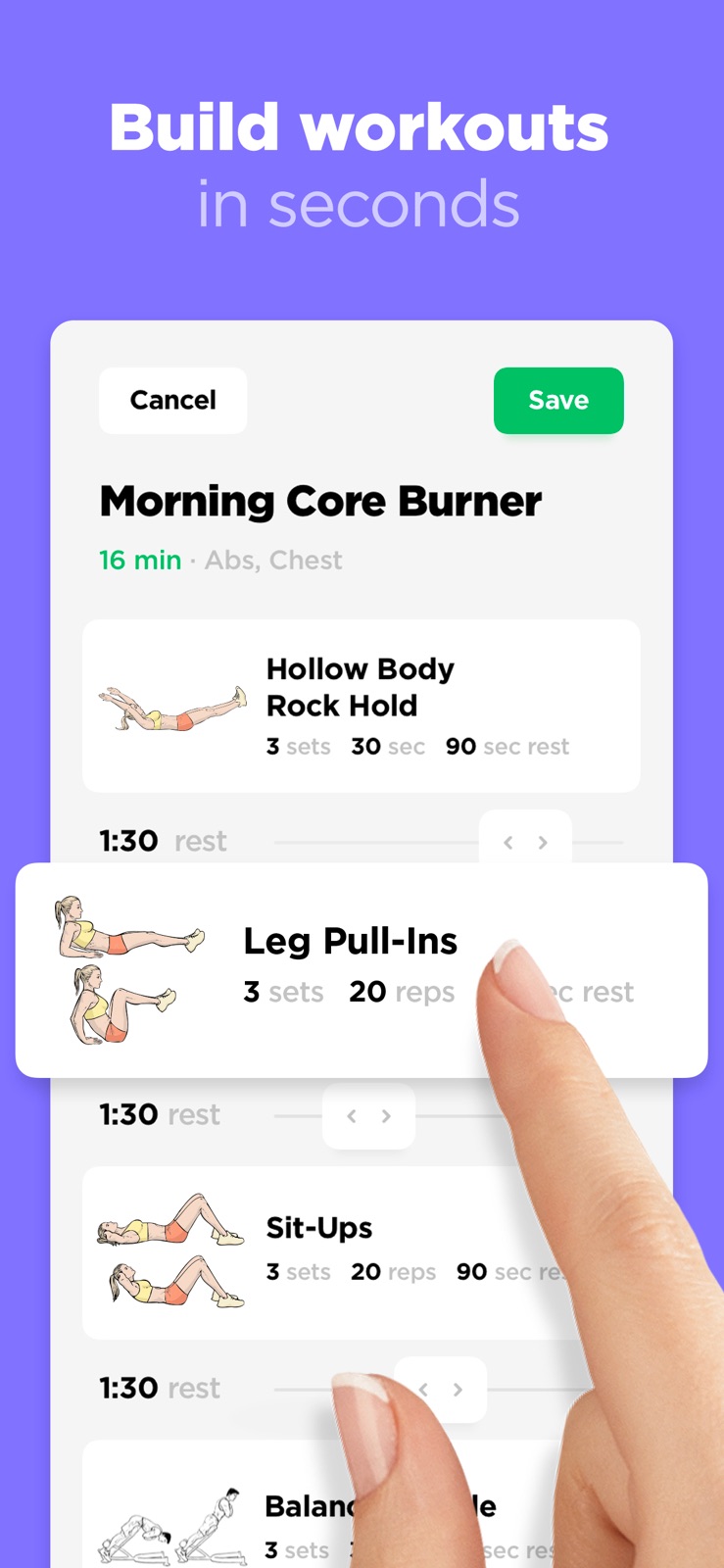 Workout Builder by WorkoutLabs iphone screenshot 3
