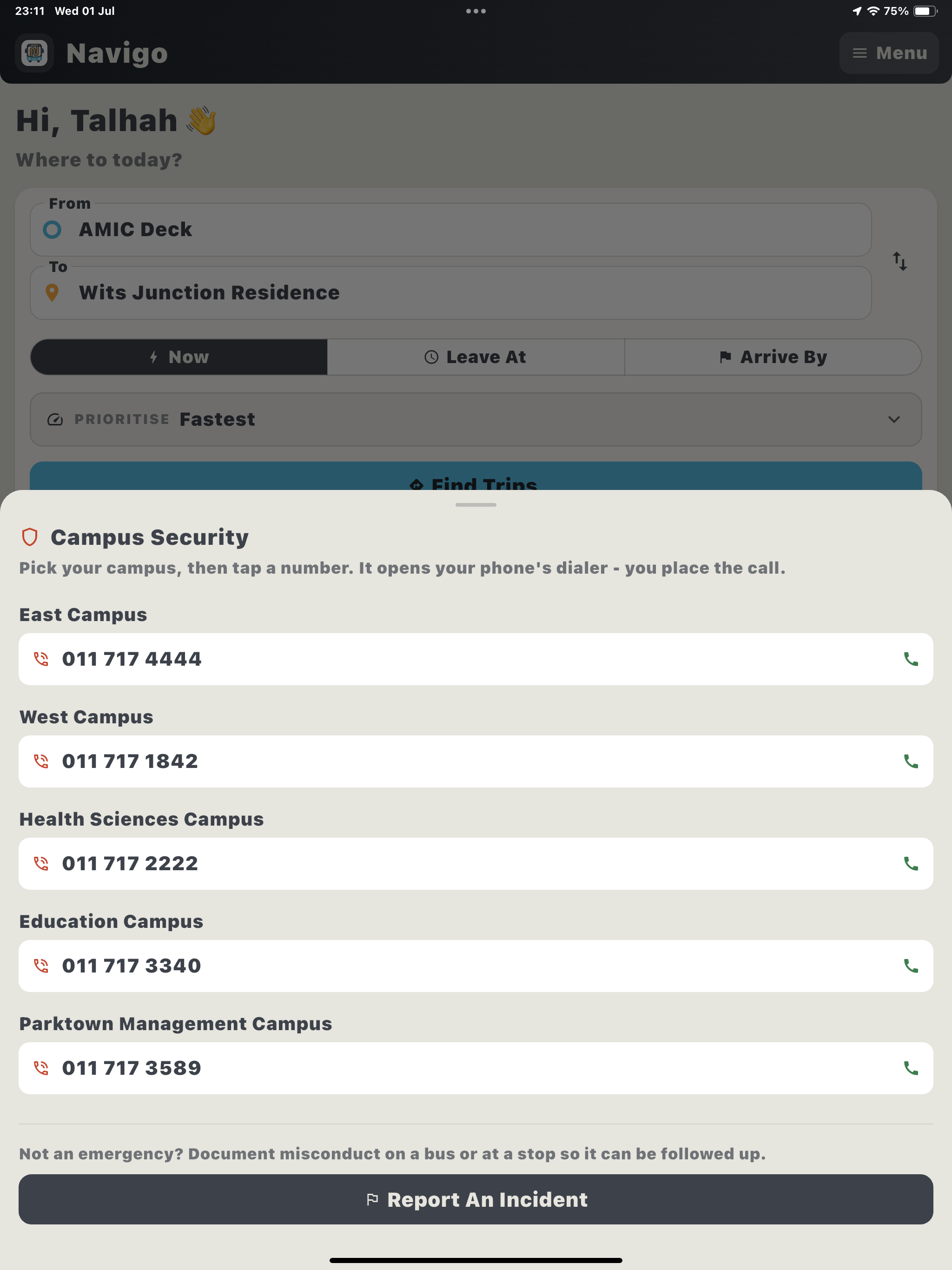Navigo Transport screenshot 14