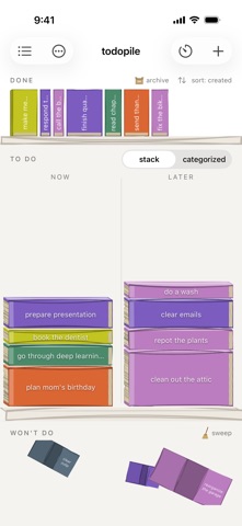 To Do Pile screenshot 1