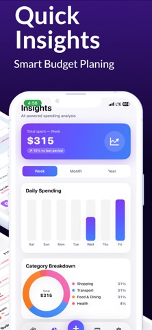 Money Manager Spending tracker Screenshot 4 of 6