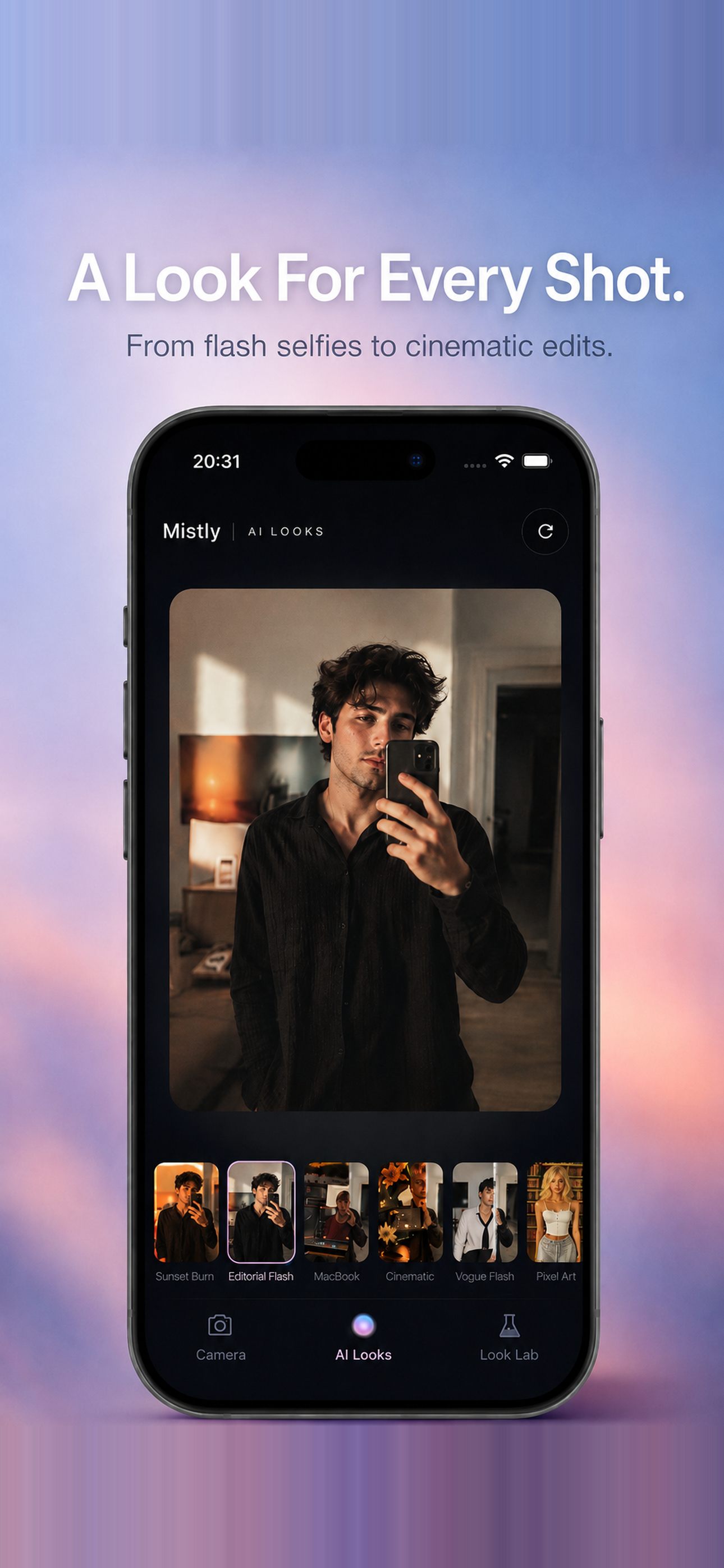 Mistly: AI Looks & Film Camera screenshot 3