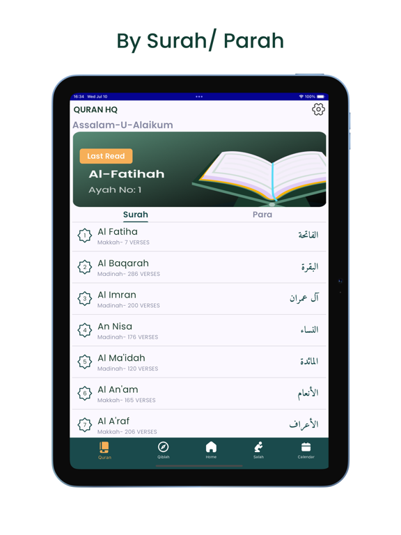 Screenshot #4 pour Coran MP3 en Arabe et Francais
