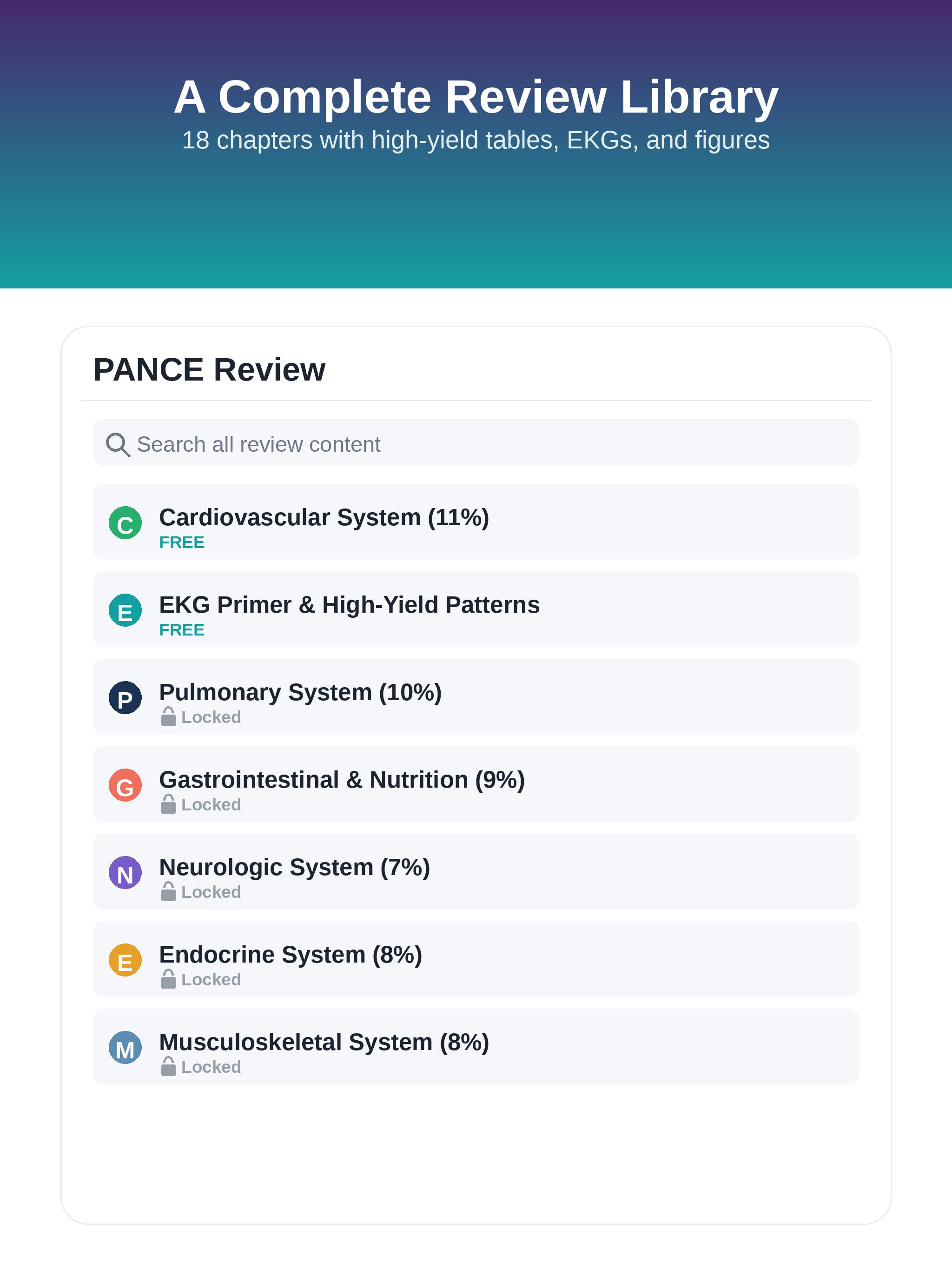 PANCE Prep Review & Exams screenshot 11