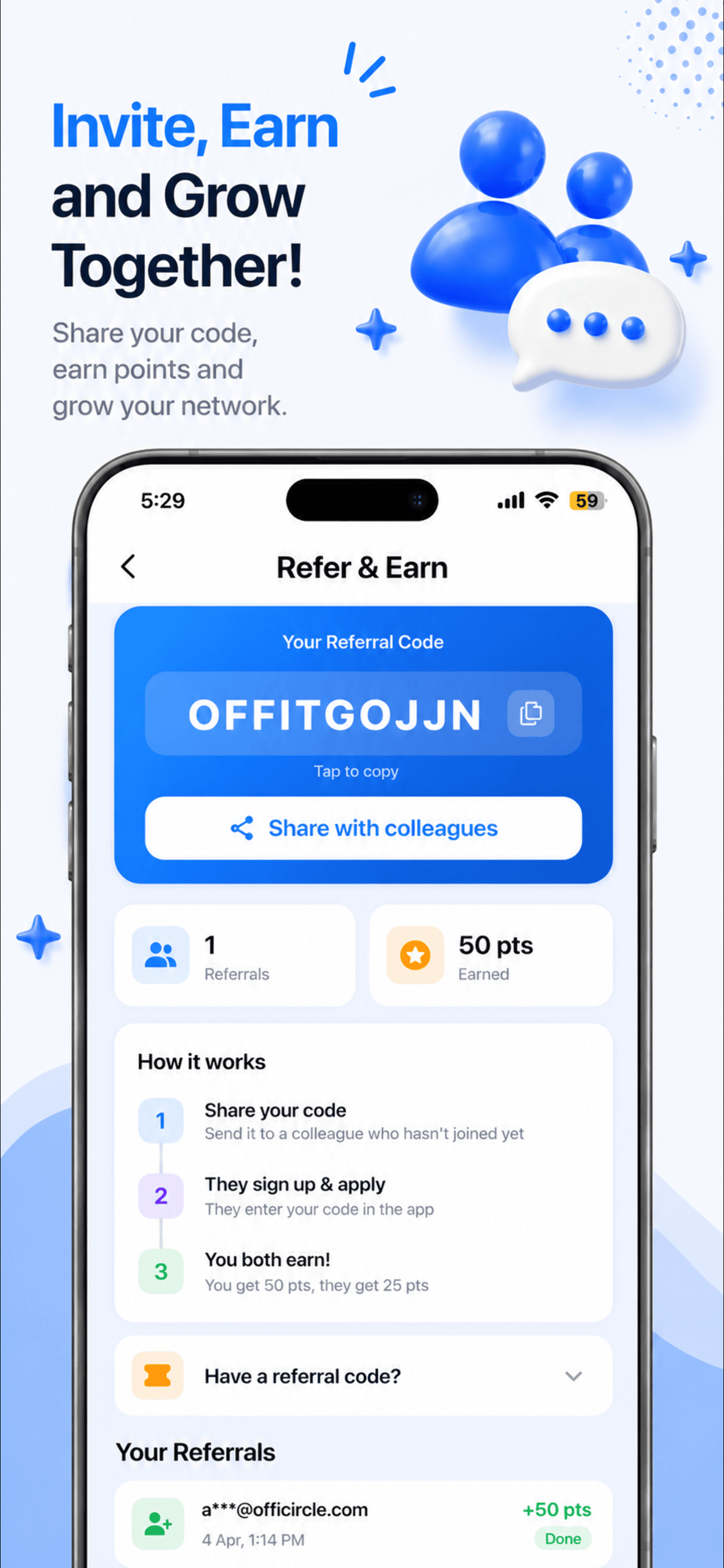 OffiCircle screenshot 3
