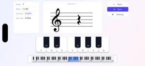 Piano Sight Reading: Notes screenshot 3