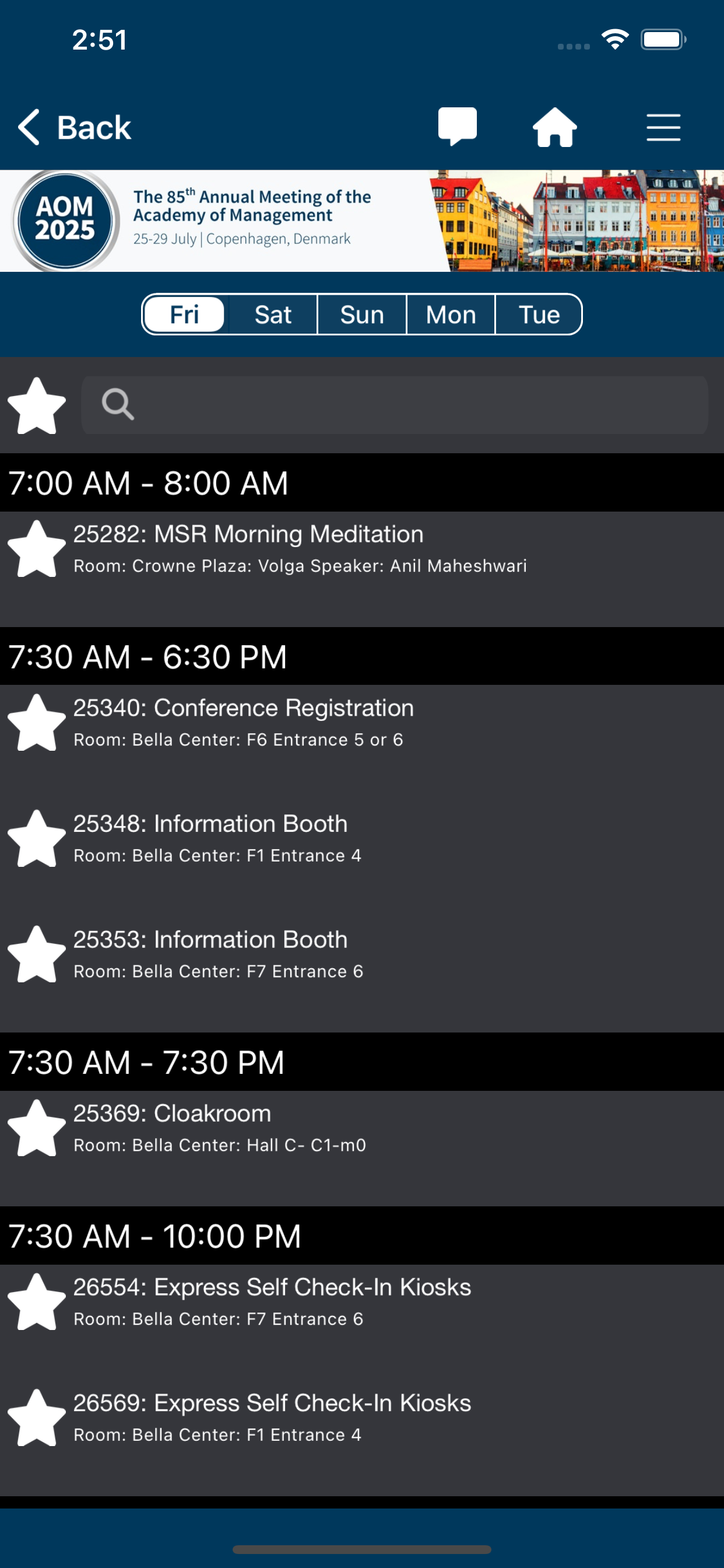 AOM Meetings