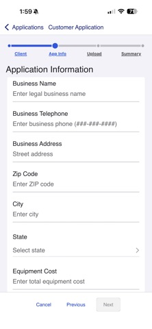 App screenshot