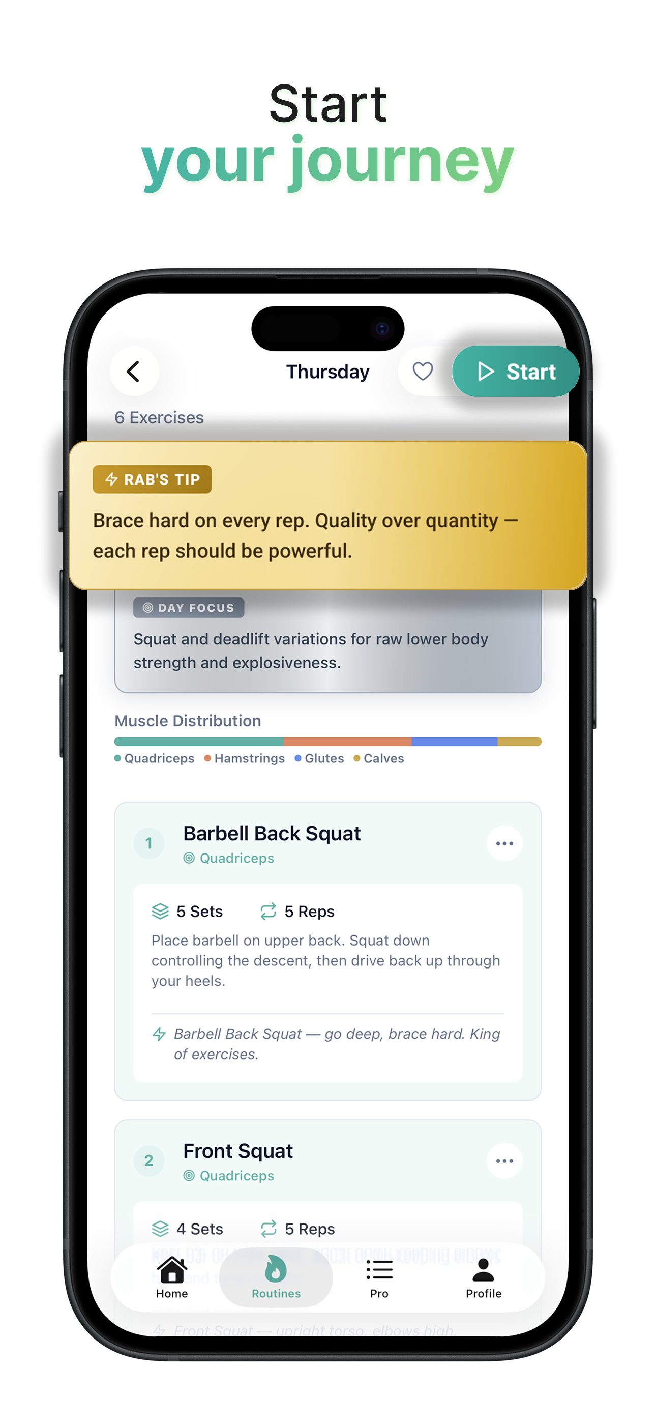 Rabtine: AI Gym Workout Plan