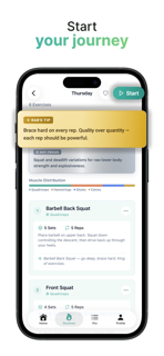 Rabtine: AI Gym Workout Plan screenshot 4