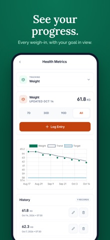 Vitality: Protein Tracker Screenshot 7 of 8