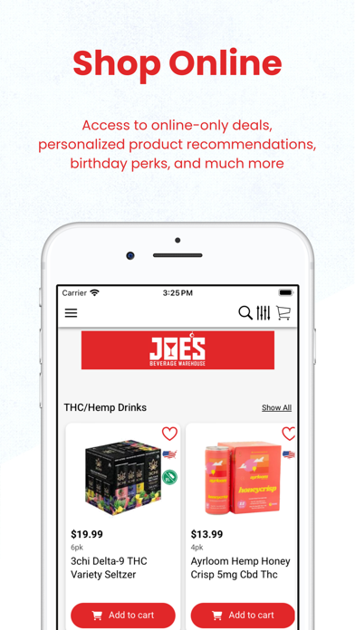 Joe's Beverage Warehouse Screenshot