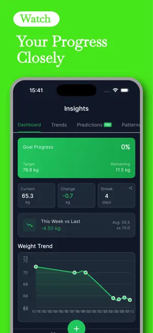 Weight Tracker: Daily Progress screenshot 4
