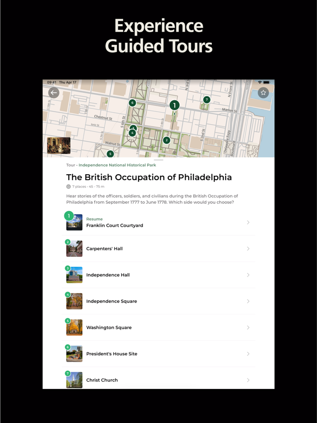 National Park Service Screenshot