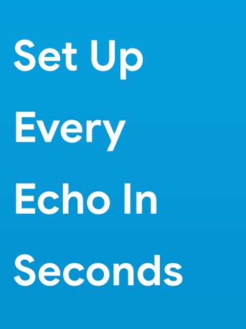Alexa App Set Up All Echo iPad screenshot 1