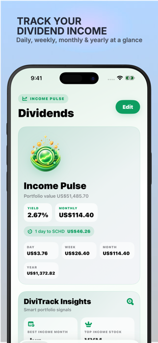 DiviTrack Screenshot 1 of 5