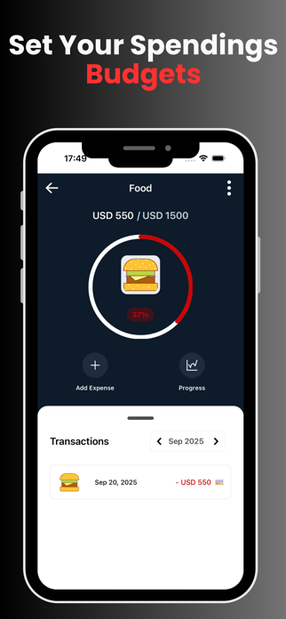 Expensely - Spending Tracker Screenshot 4 of 6