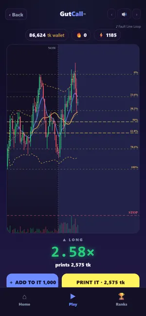 Gutcall: A Stock Trading Game screenshot 3