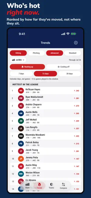 Baseball Savvy StatScout screenshot 3