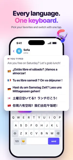 Swaytype AI Translate Keyboard screenshot 4