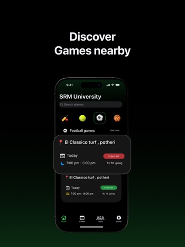 Teamly: From Chaos to kickoff iPad screenshot