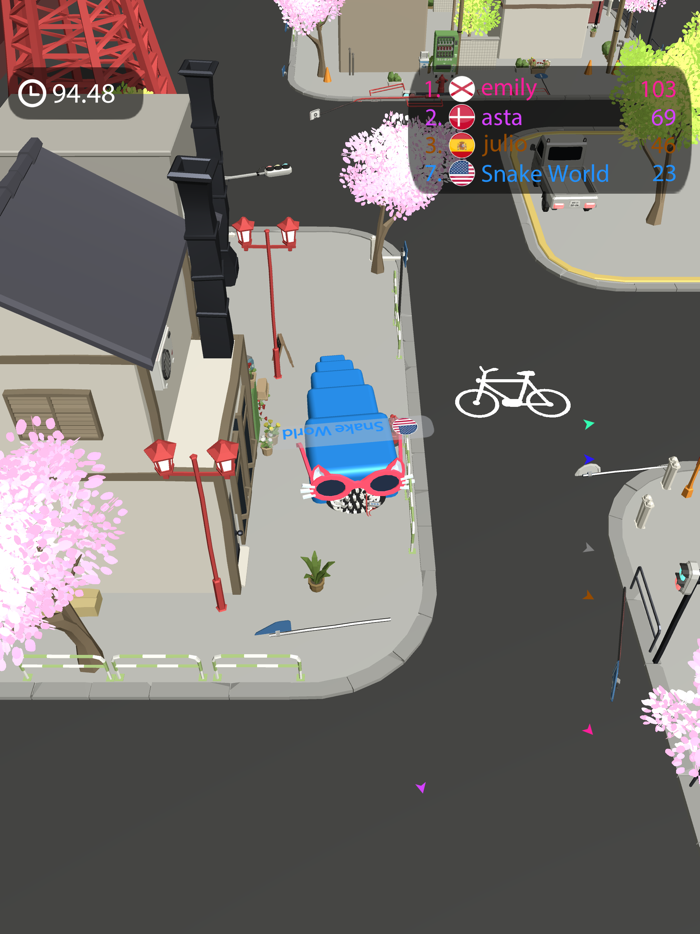 Snake World io - Eat The City