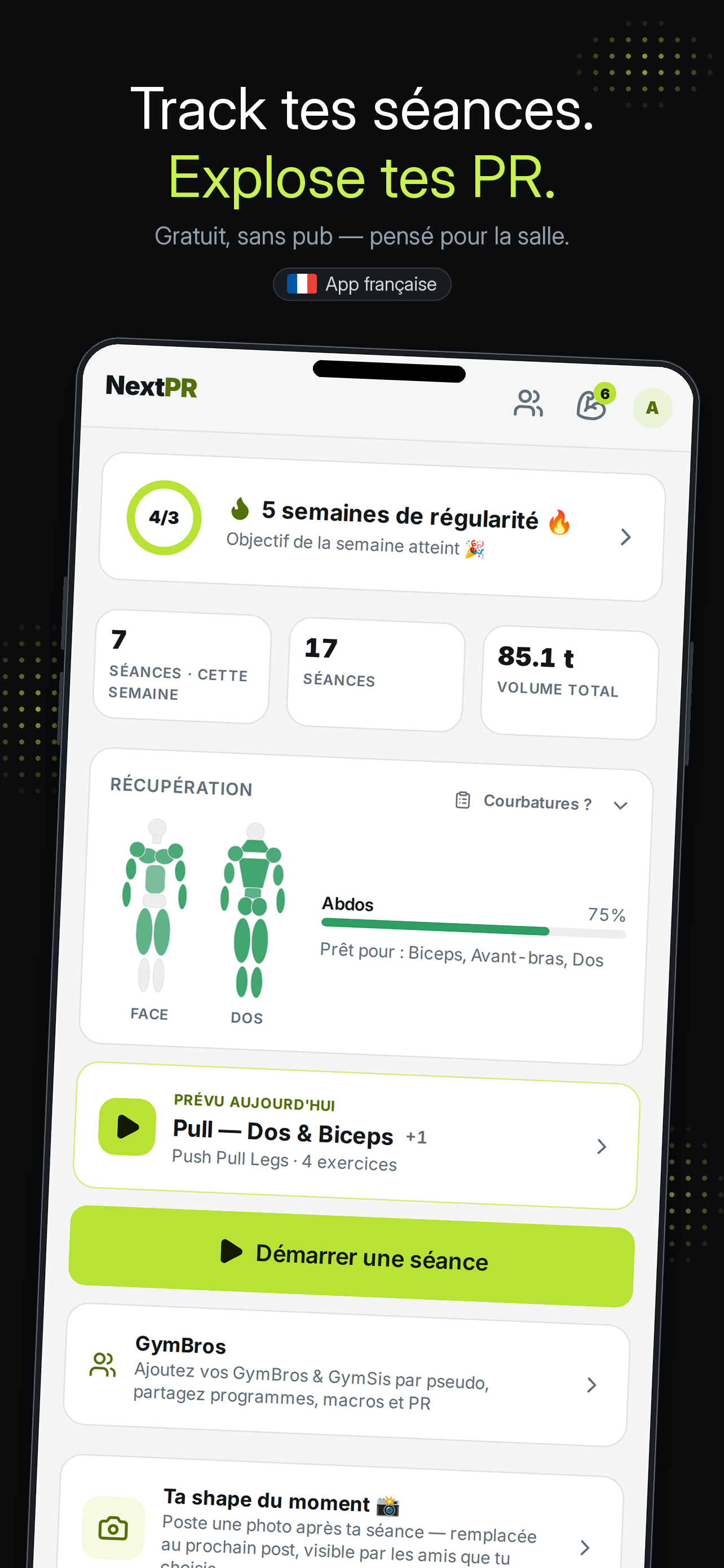 NextPR screenshot 2