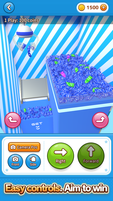 Lottery Claw Machine Game Screenshot 2 of 3