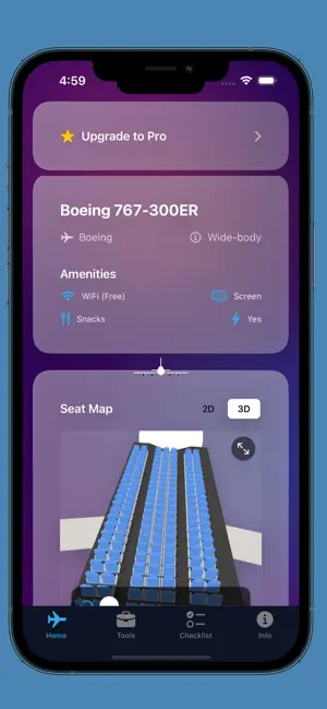 Plane Seat 3D screenshot 1